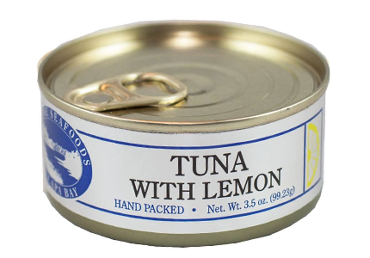 Ekone Oyster Company - Smoked Albacore Tuna with Lemon