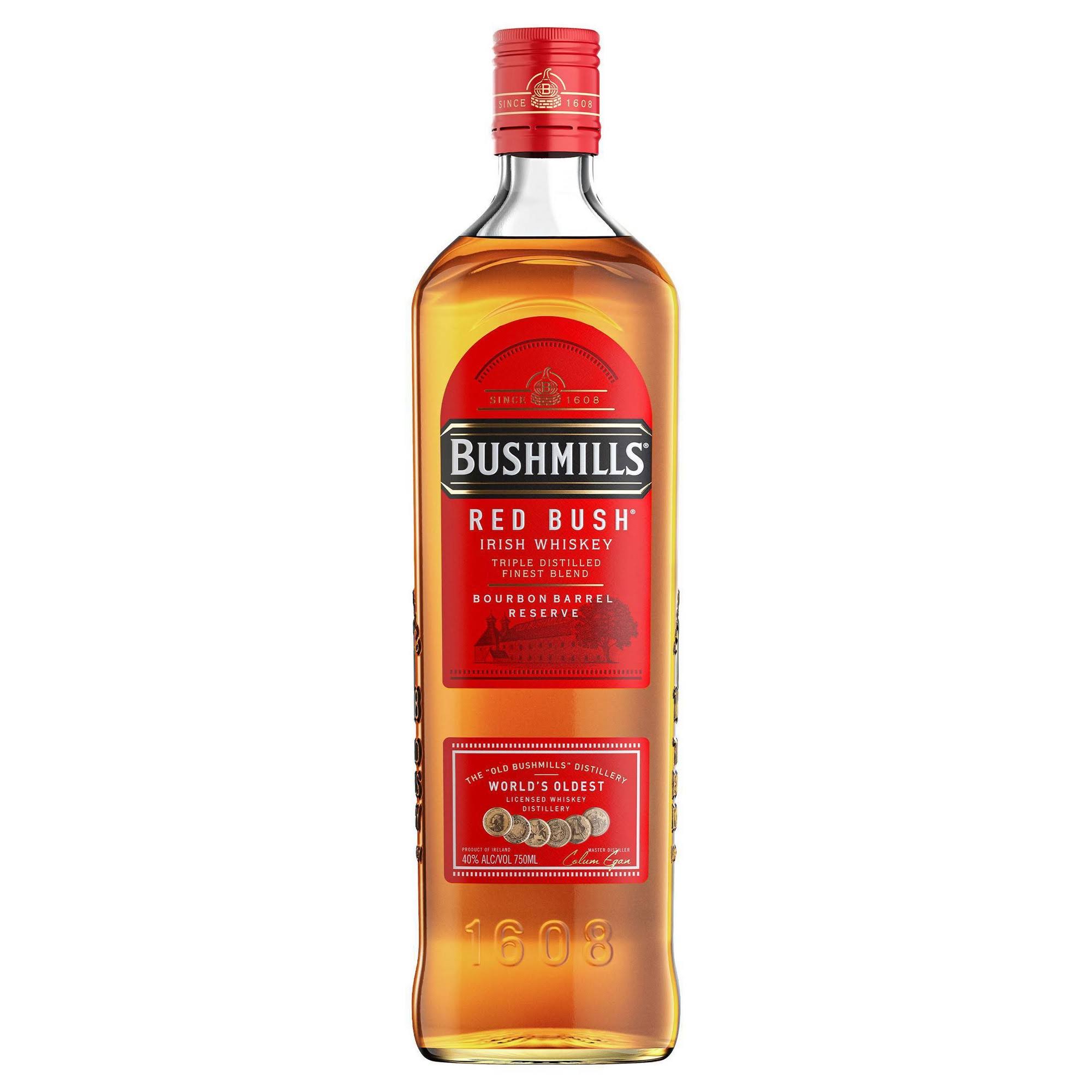 Bushmills Irish Whiskey, Red Bush - 750 ml