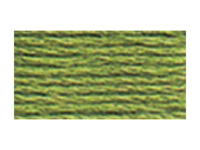 DMC Pearl Cotton Skeins Size 5 - 27.3 Yards-Medium Yellow Green