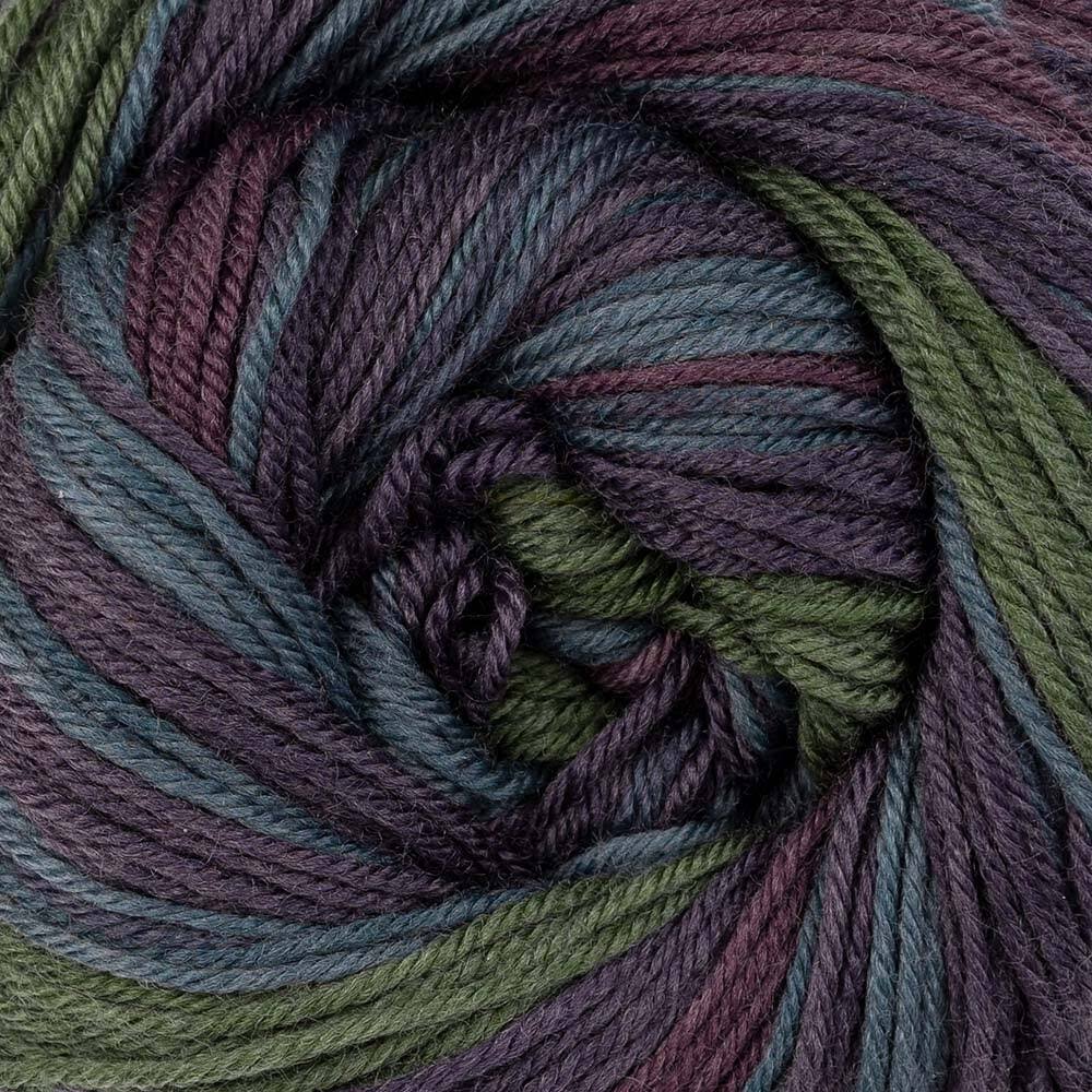 Cascade Yarns - Heritage Prints Yarn, Color 73 - Night Market Stripe