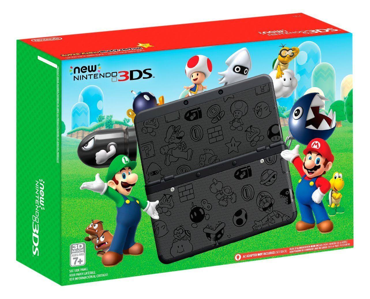 Nintendo New 3DS Super Mario Black Edition