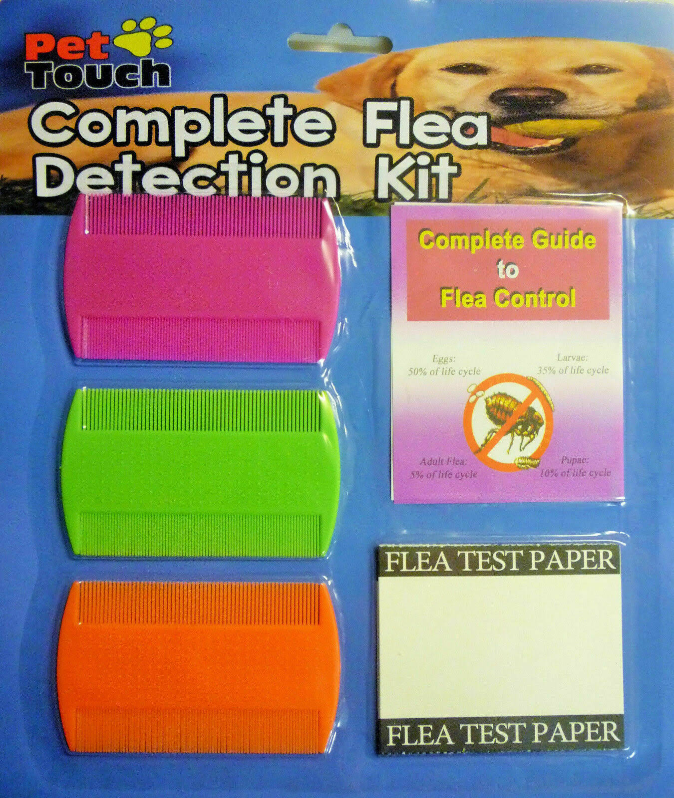 Pet Touch Complete Flea Detection Kit