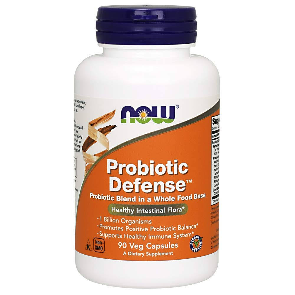 Now Foods Probiotic Defense Veg-Capsules - 90 Capsules