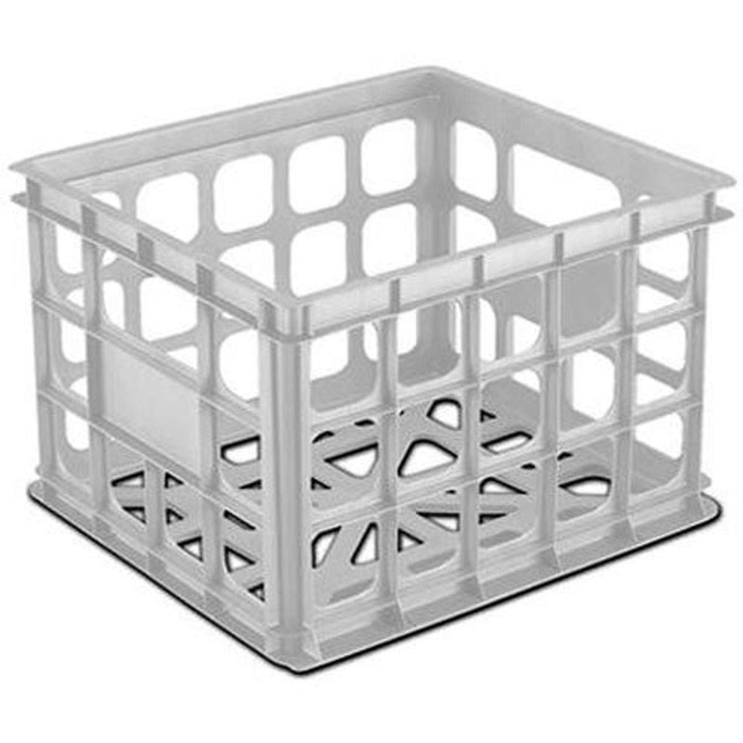Sterilite 16928006 Storage Crate White