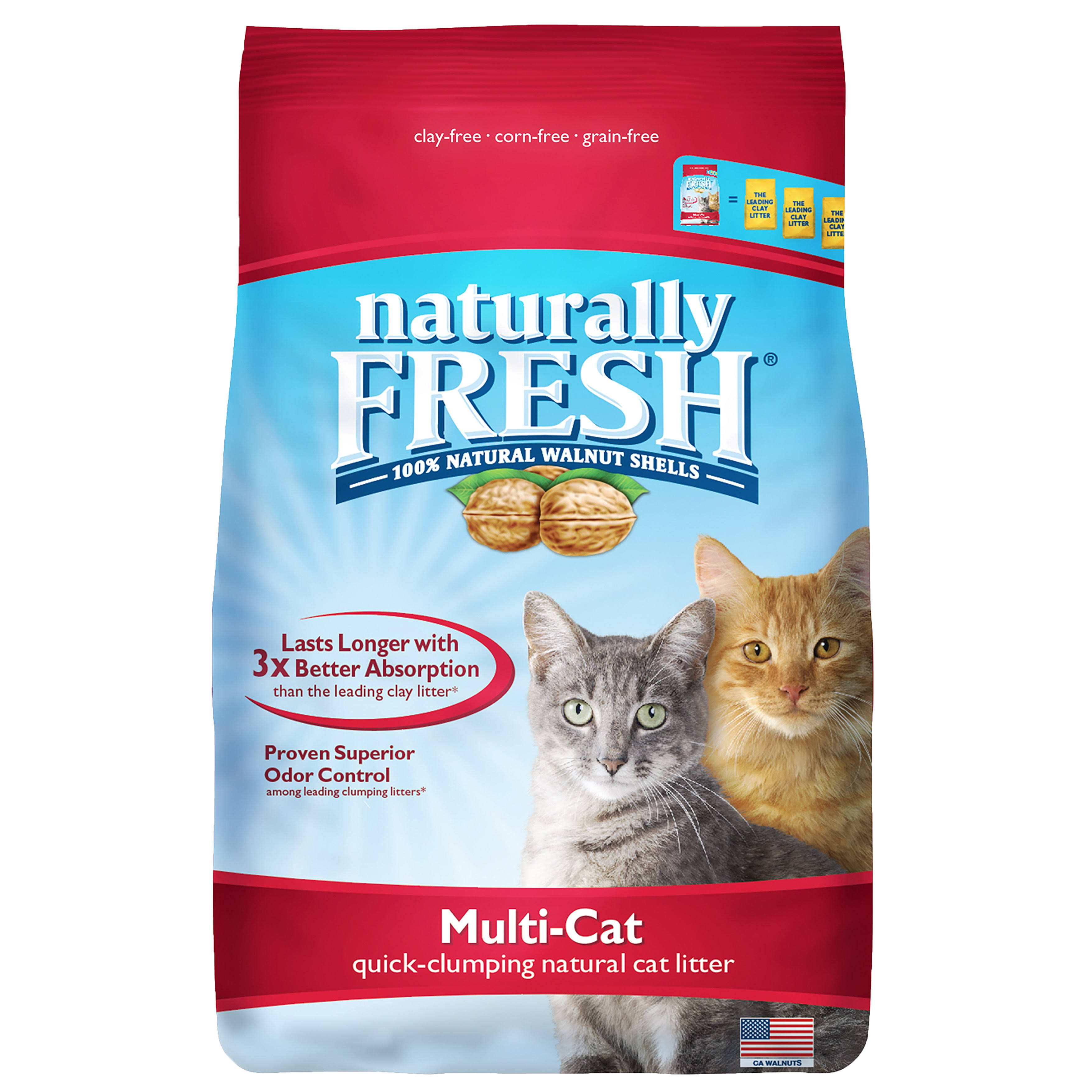 Naturally Fresh Multi-Cat Quick Clumping Cat Litter 14 lbs