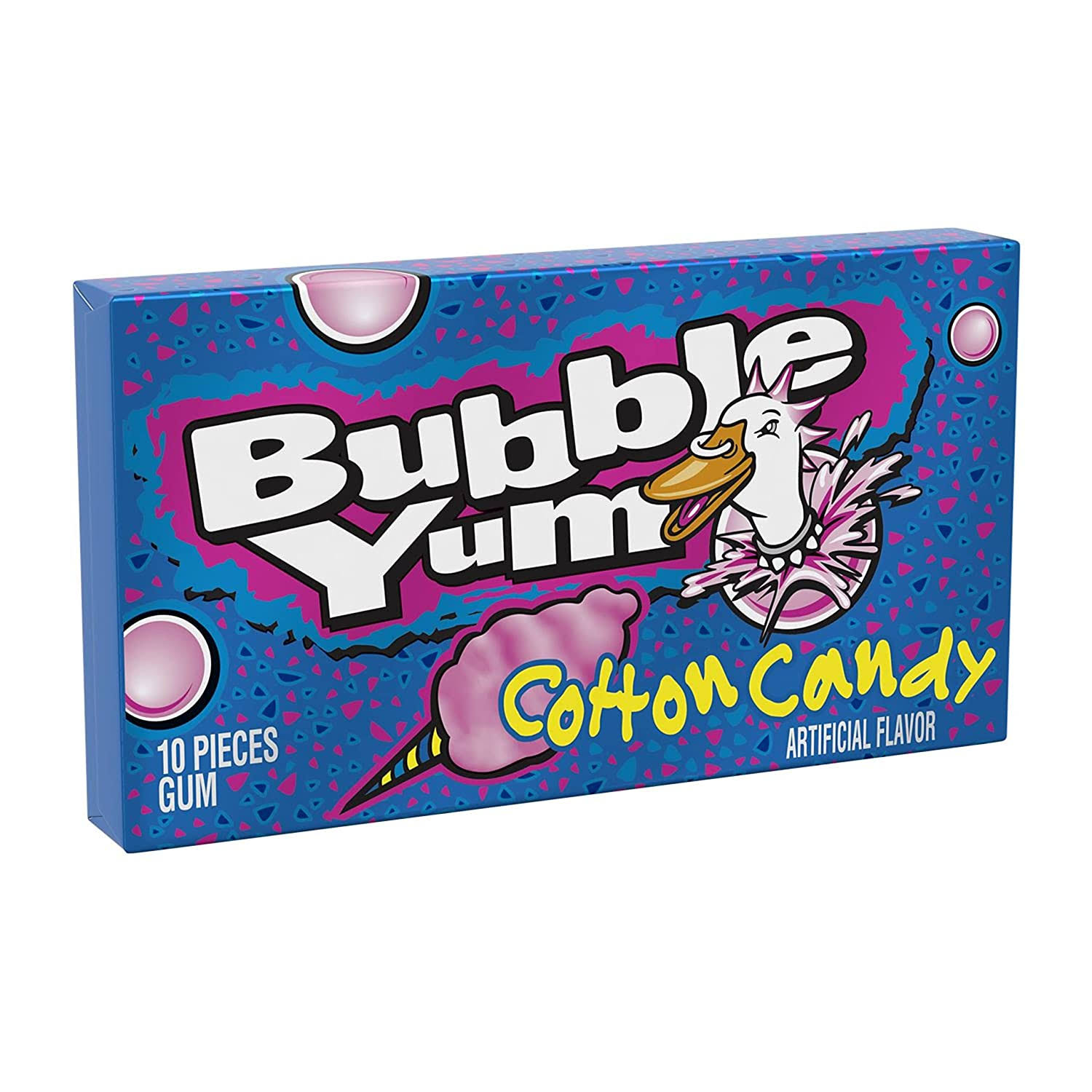 Bubble Yum Cotton Candy Bubble Gum 5 Pieces