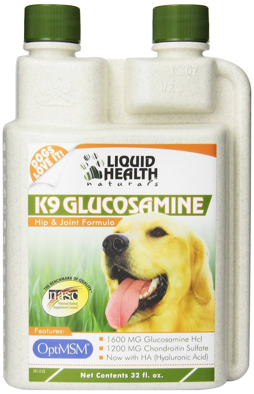 Liquid Health K-9 Glucosamine Hip and Joint Formula