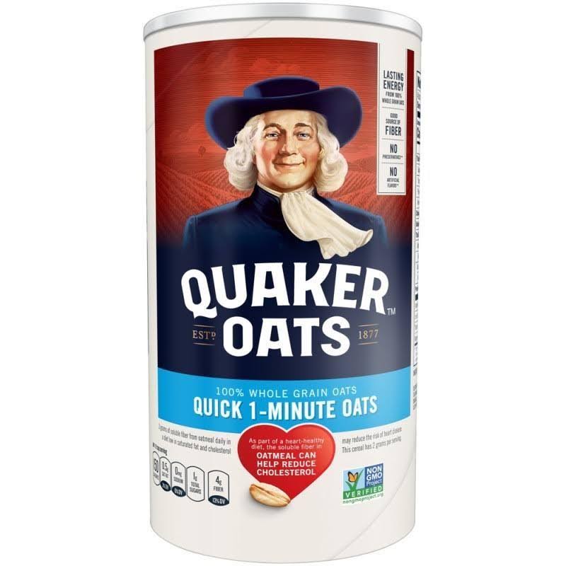 Quaker Oats 100% Whole Grain Oats - 18 oz