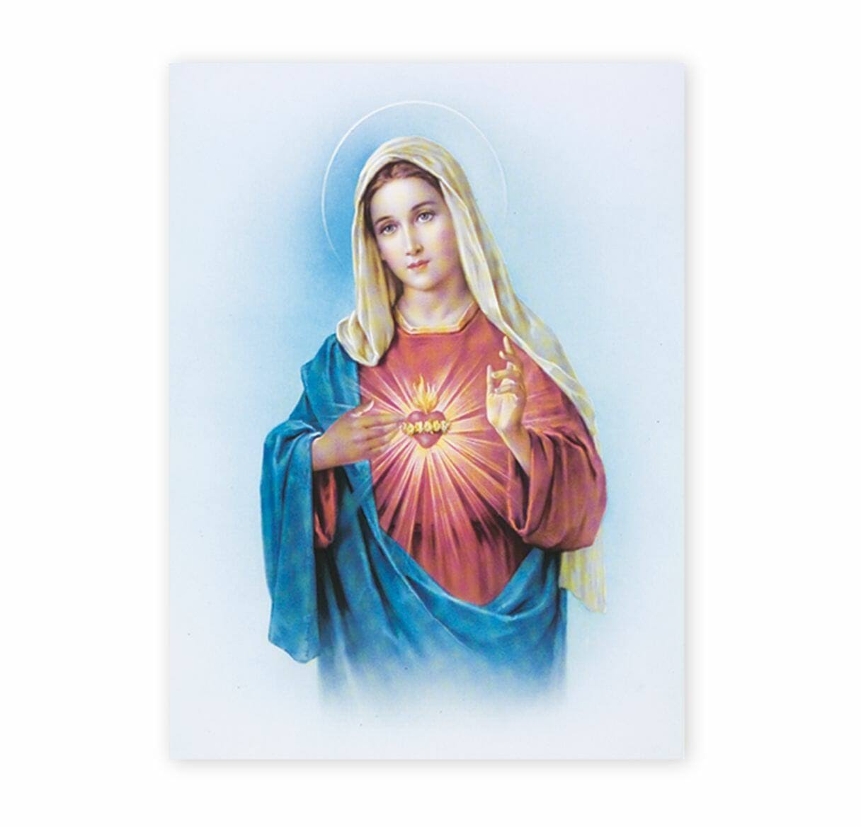 19 inch x 27 inch Immaculate Heart of Mary Poster