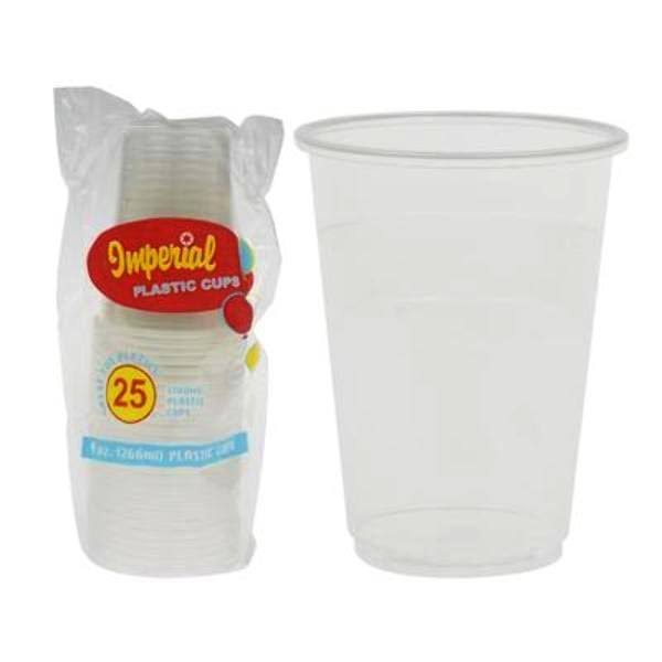 25 Count 9oz Imperial Clear Cups - Case of 48