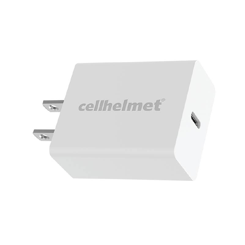 cellhelmet - PD USB C Wall Charger 20W - WHITE.
