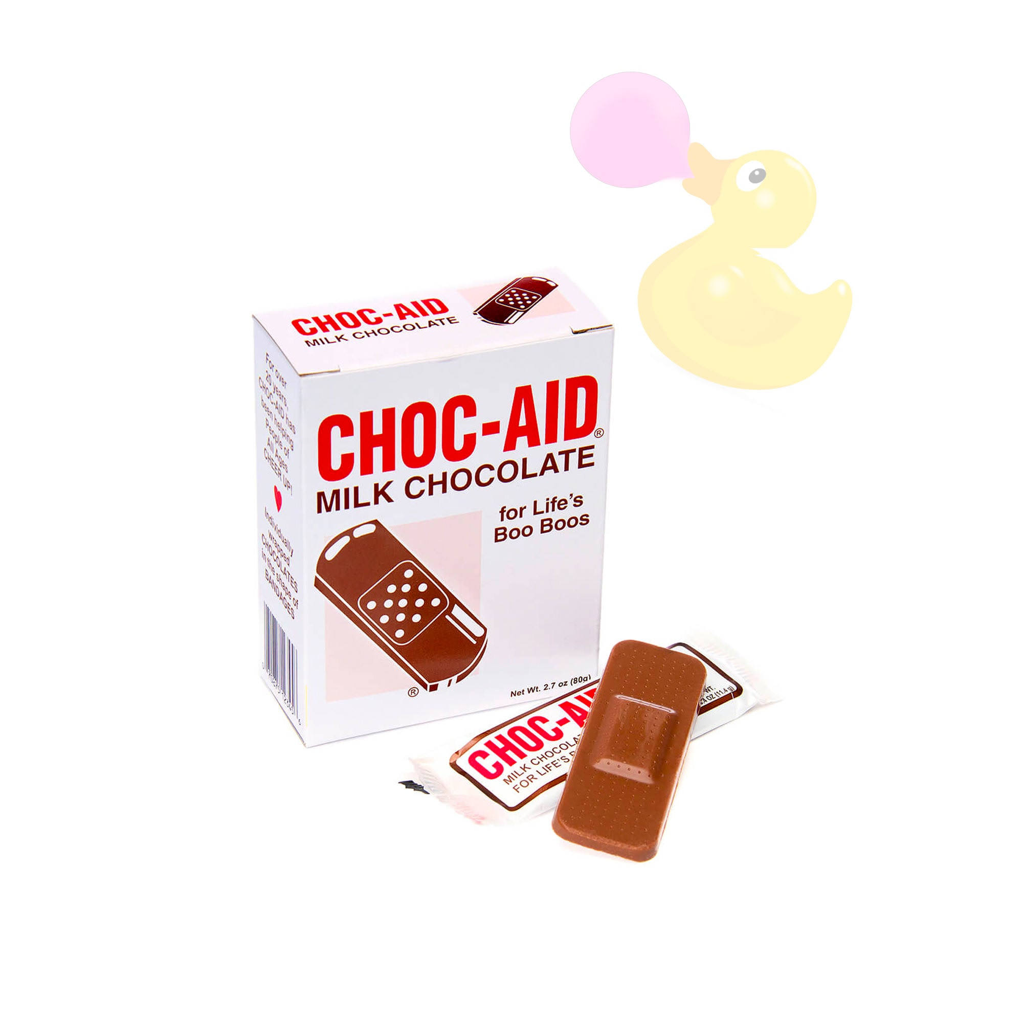Choc-Aid Milk Chocolate For LIfe's Boo Boos - 56g