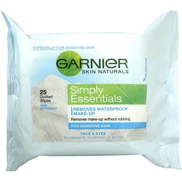 Garnier Simply Essentials Wipes - 25 Wipes