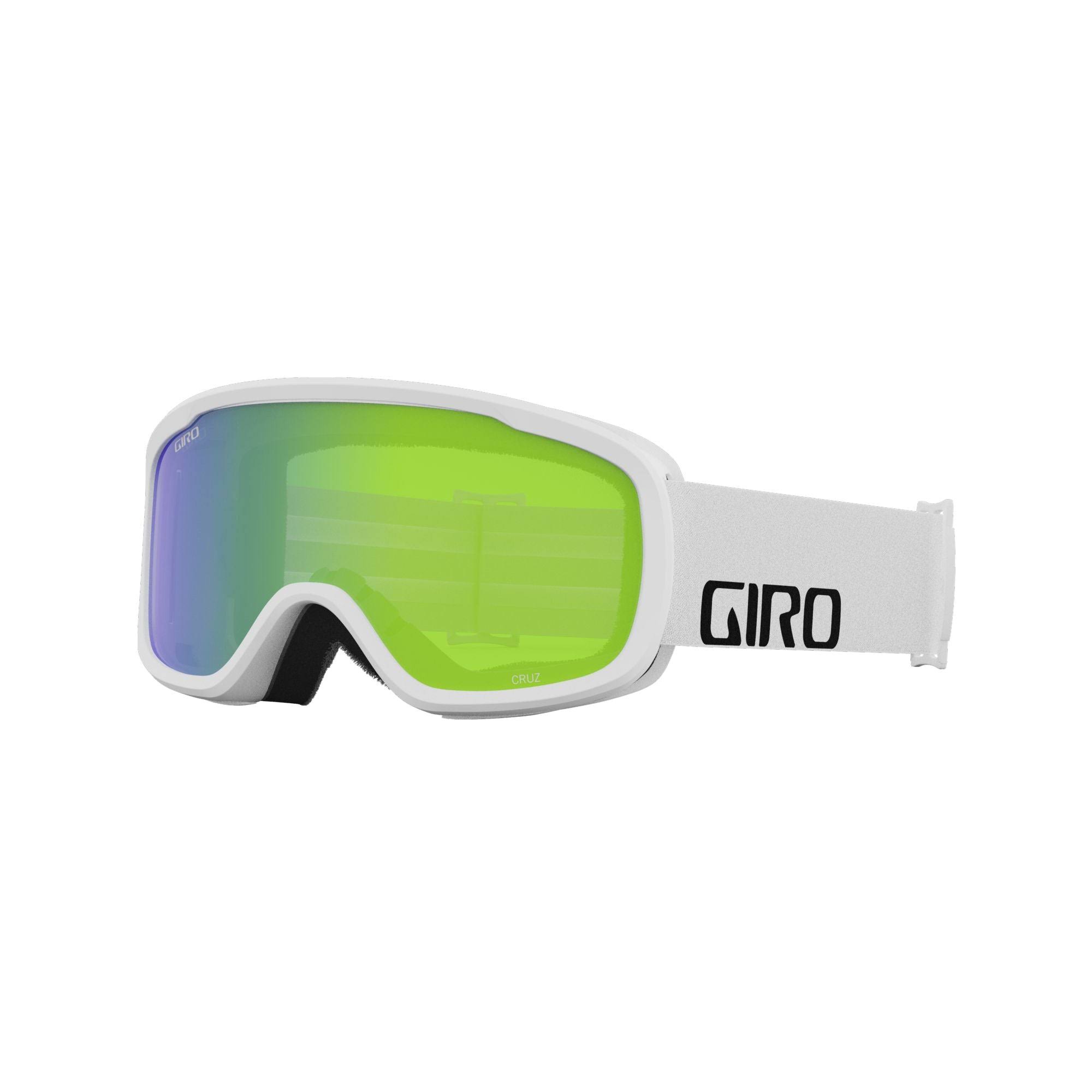 Giro Cruz Goggles - White Wordmark/Loden Green - 2022