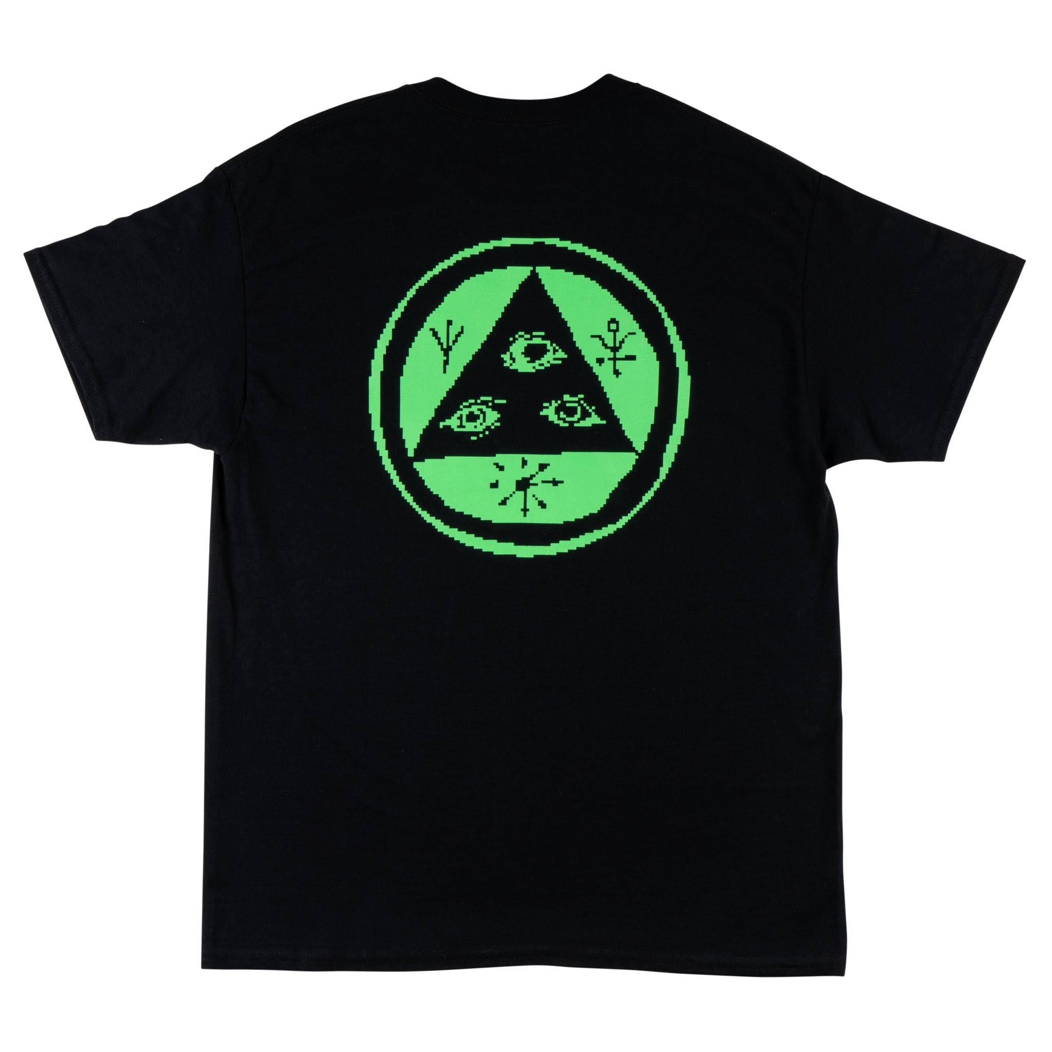 Welcome Pixel Tali Male T-Shirt Black-Green M