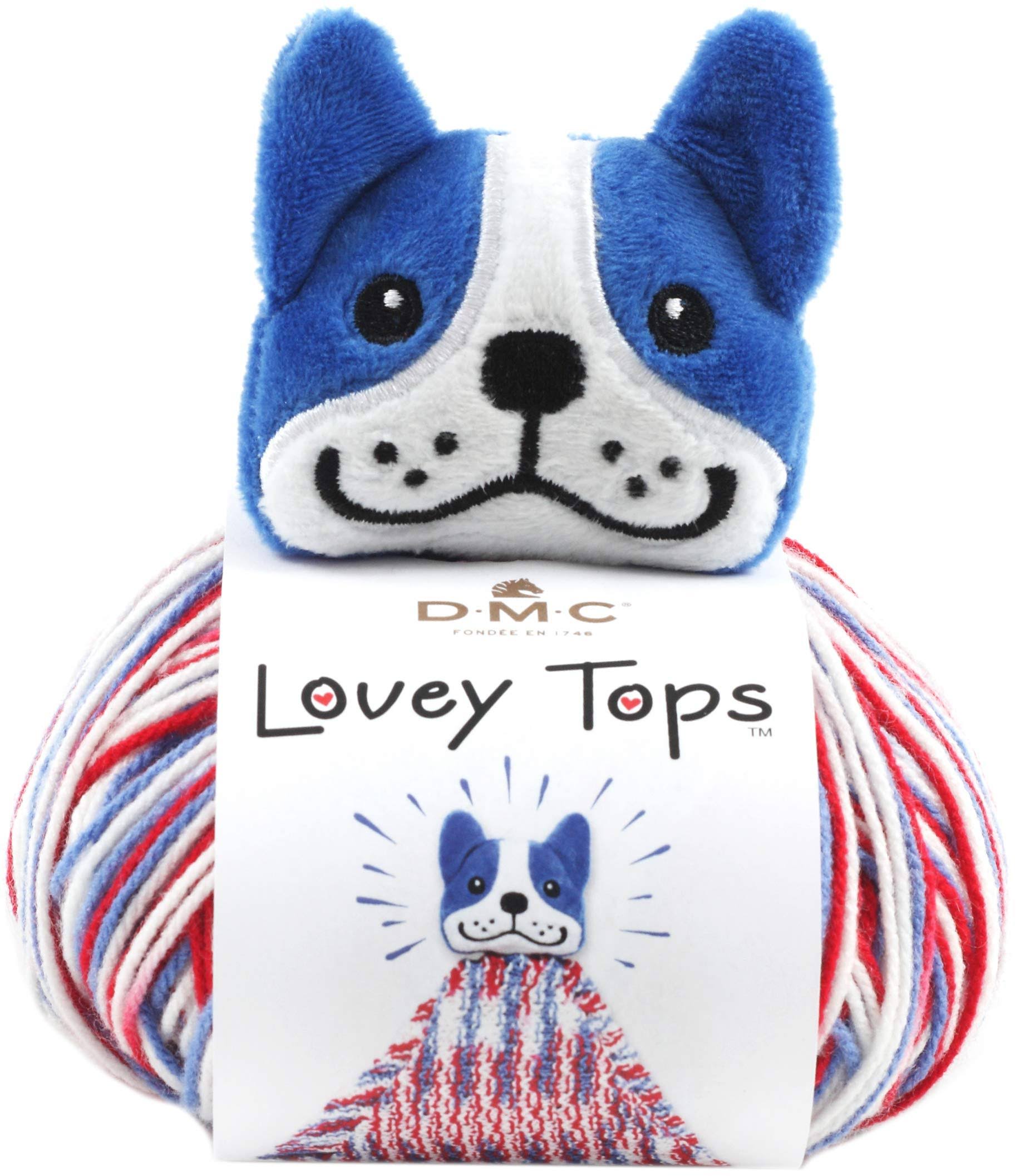 DMC Lovey Tops Yarn-French Bulldog