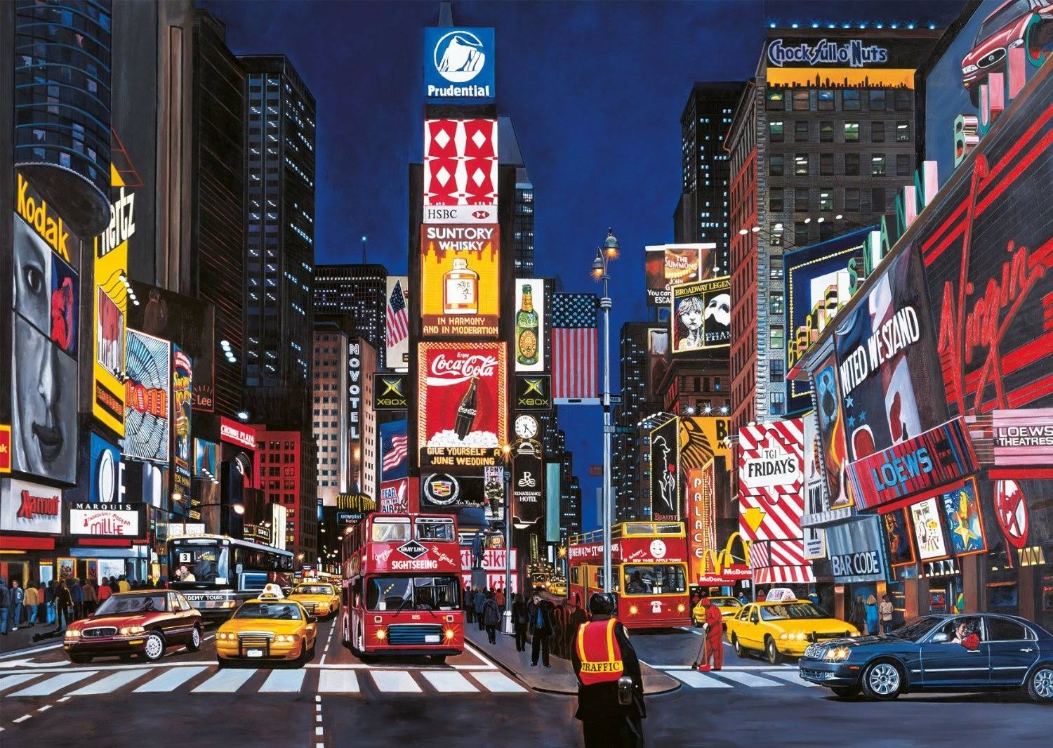 Ravensburger Times Square - 1000 Piece Puzzle