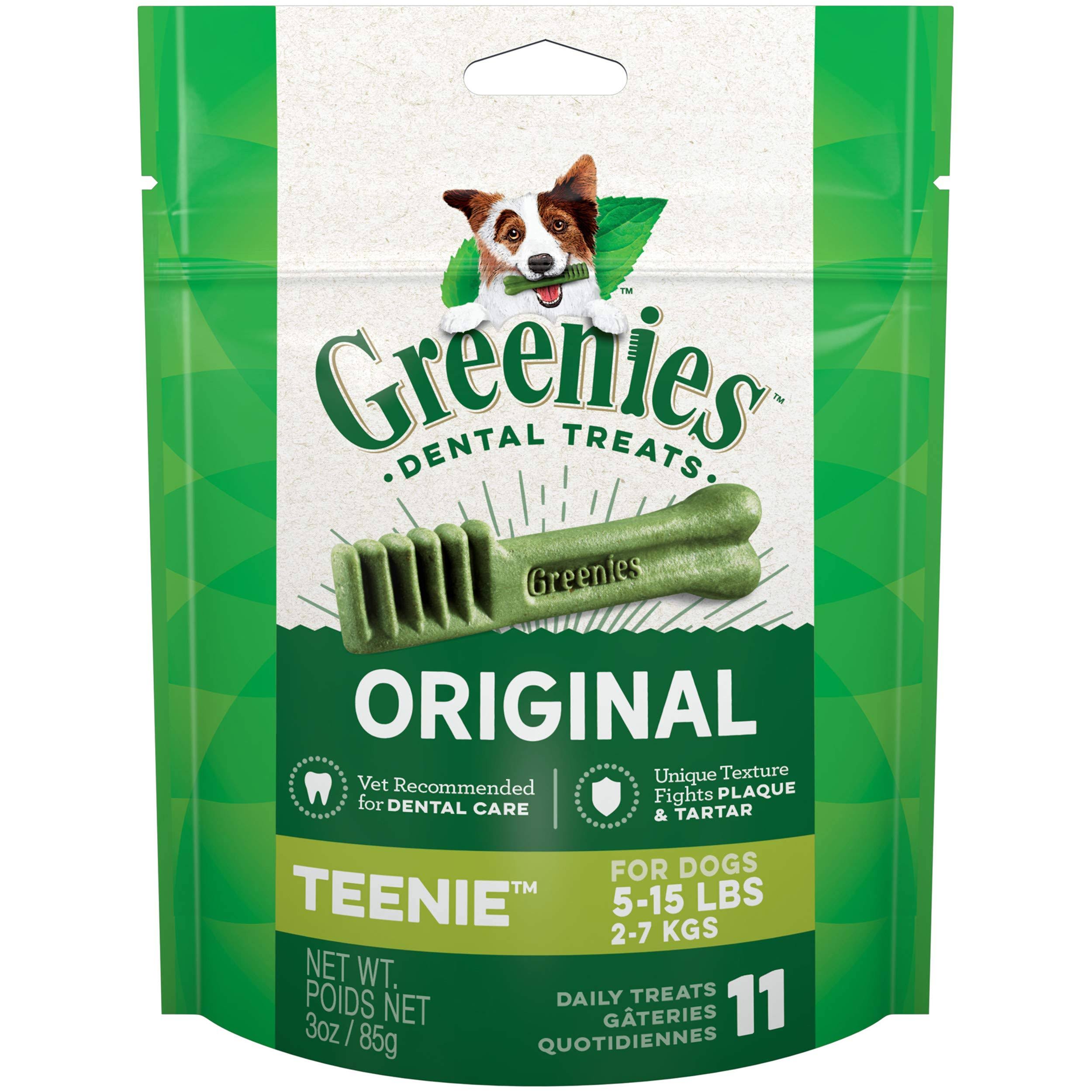 Greenies Original Teenie Dental Dog Treats - 3oz