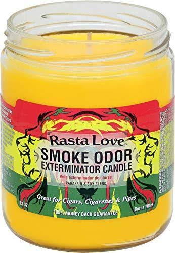 Smoke Odor Exterminator Jar Candle - Rasta Love