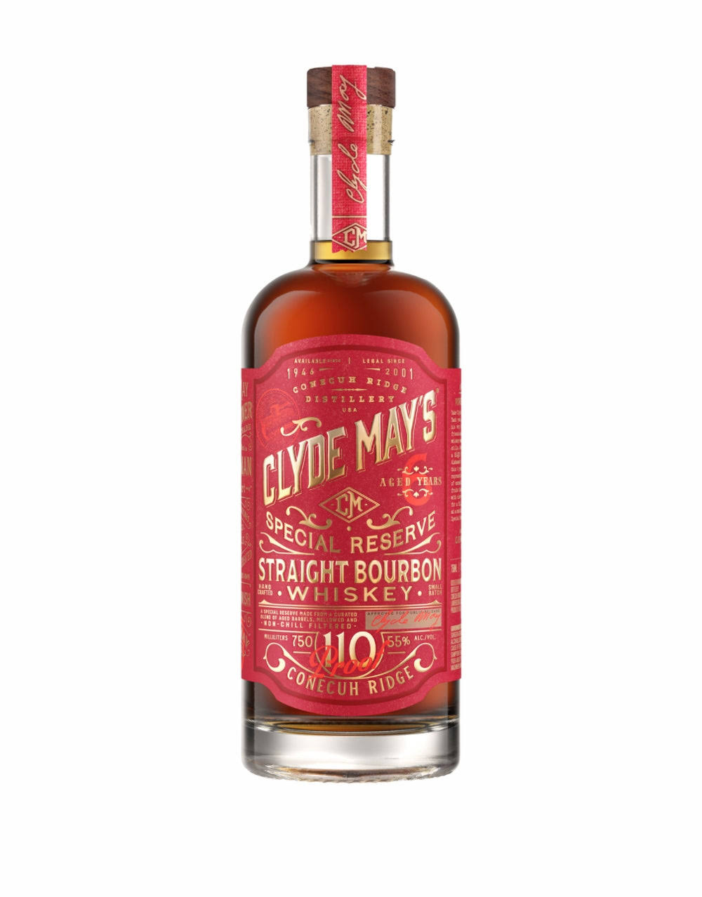 Clyde May's Special Reserve Straight Bourbon 6yr 750ml