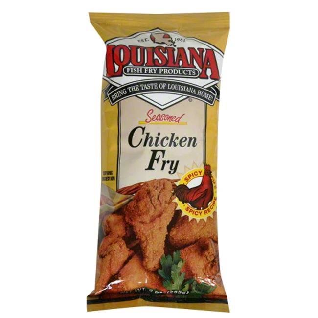 Louisiana Fish Fry Products Seasoned Crispy Chicken Fry Chicken Batter Mix - 9oz