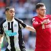 Liverpool tops Newcastle 2-0, Pope collects ridiculous red
