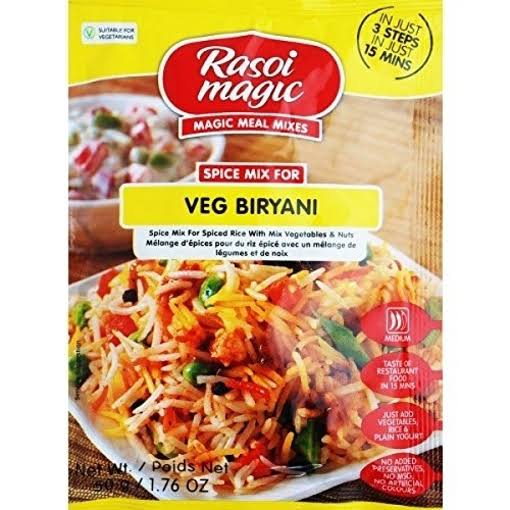 Rasoi Magic Veg Biryani Spice Mix - 1.8oz