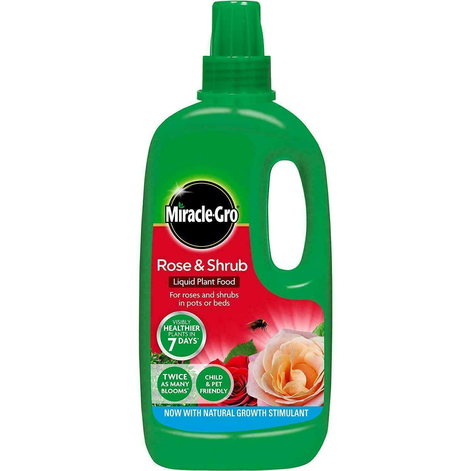 Miracle-Gro 119652 Rose & Shrub Concentrated Liquid Plant Food 1 Litre
