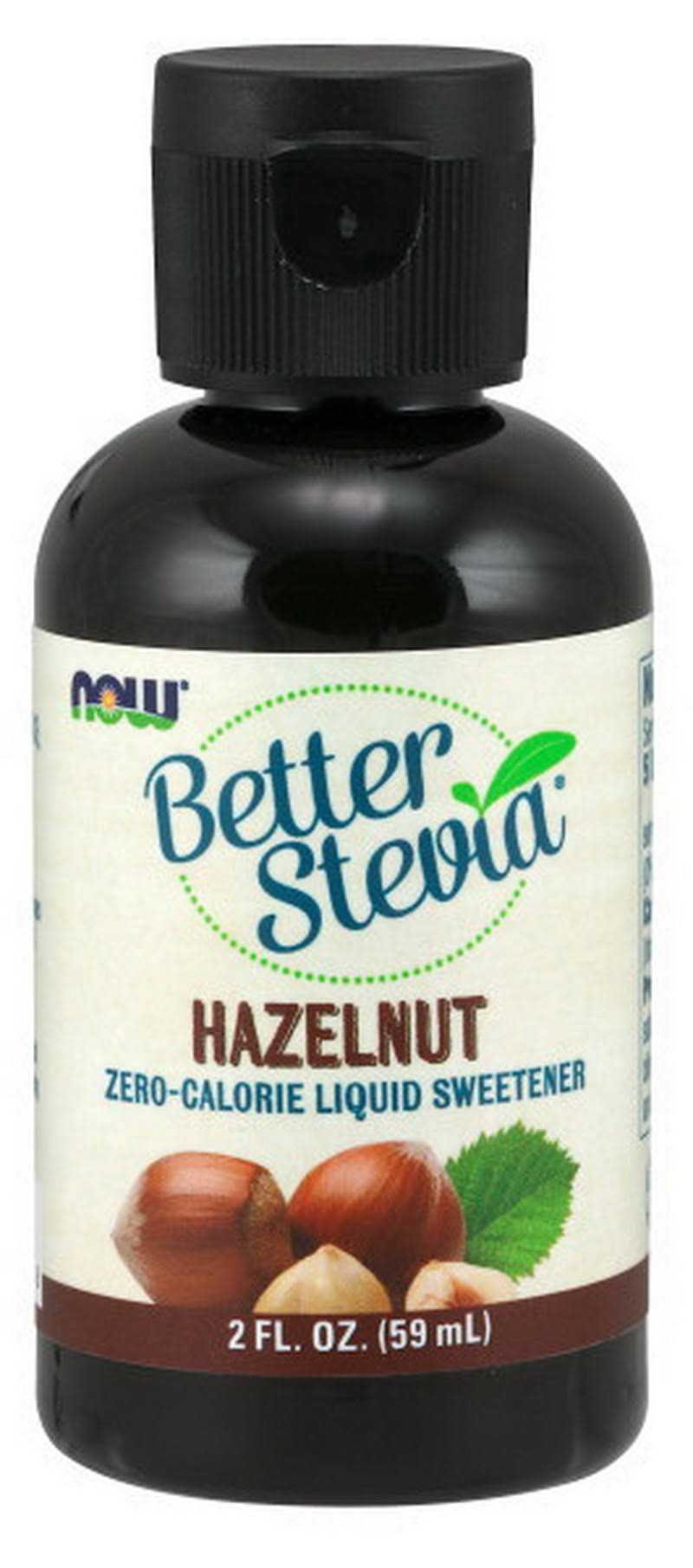 Now Foods Stevia Extract Liquid - Hazelnut Cream, 2oz