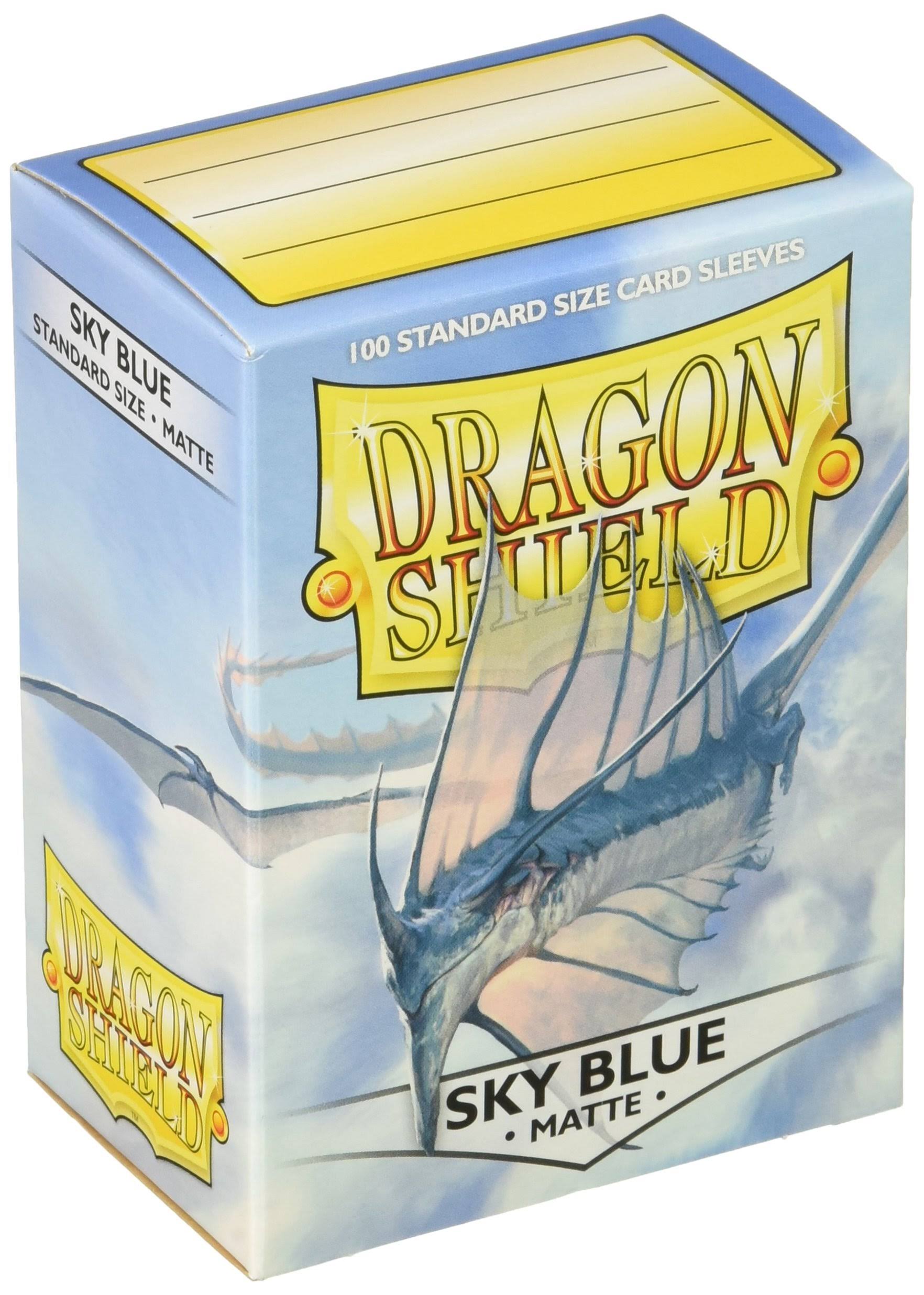 Dragon Shield Standard Size Card Sleeves - Matte Sky Blue, x100