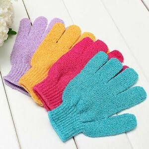 Infinity Exfoliating Glove Pair - Assorted Colours