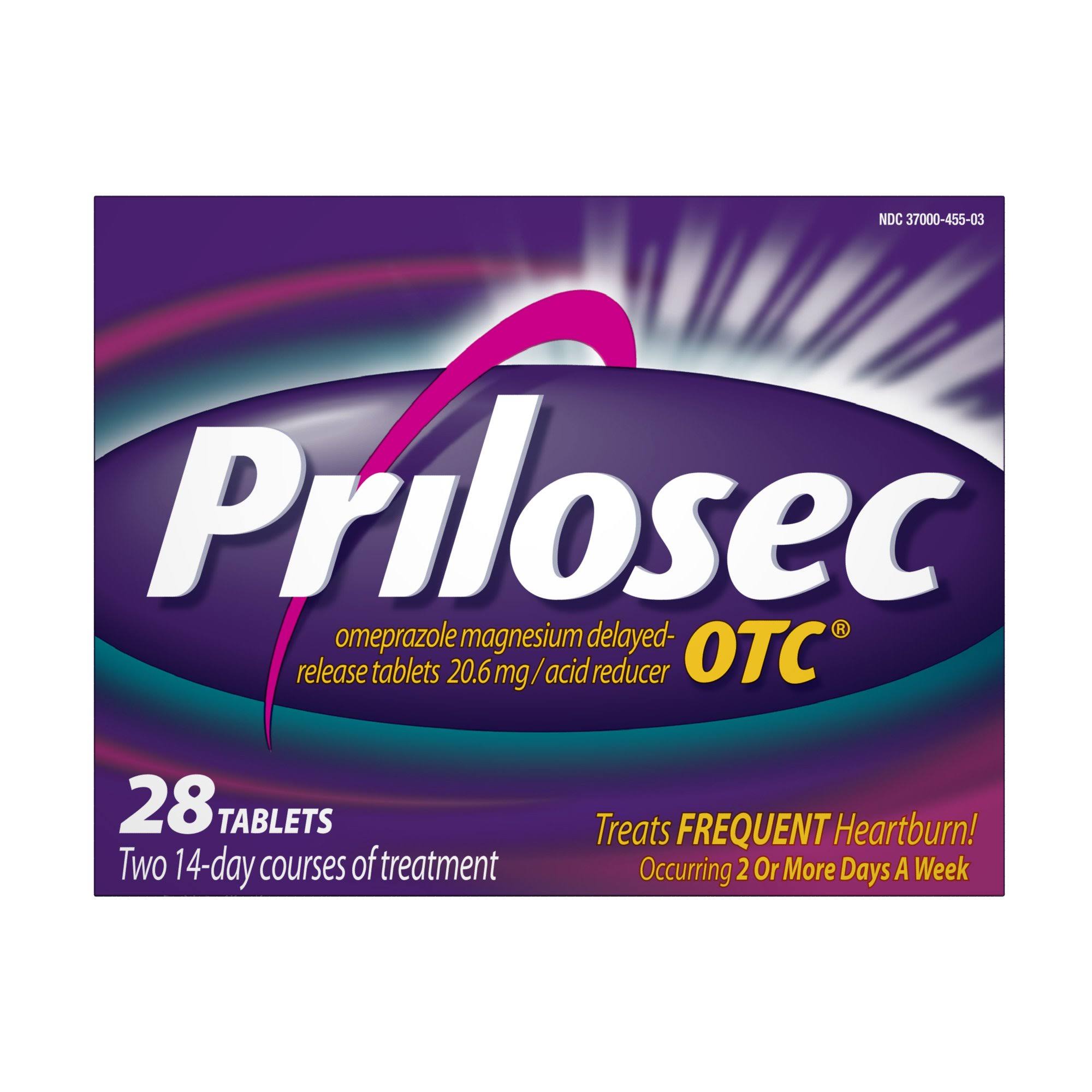 Prilosec OTC Acid Reducer - 20mg, 28ct