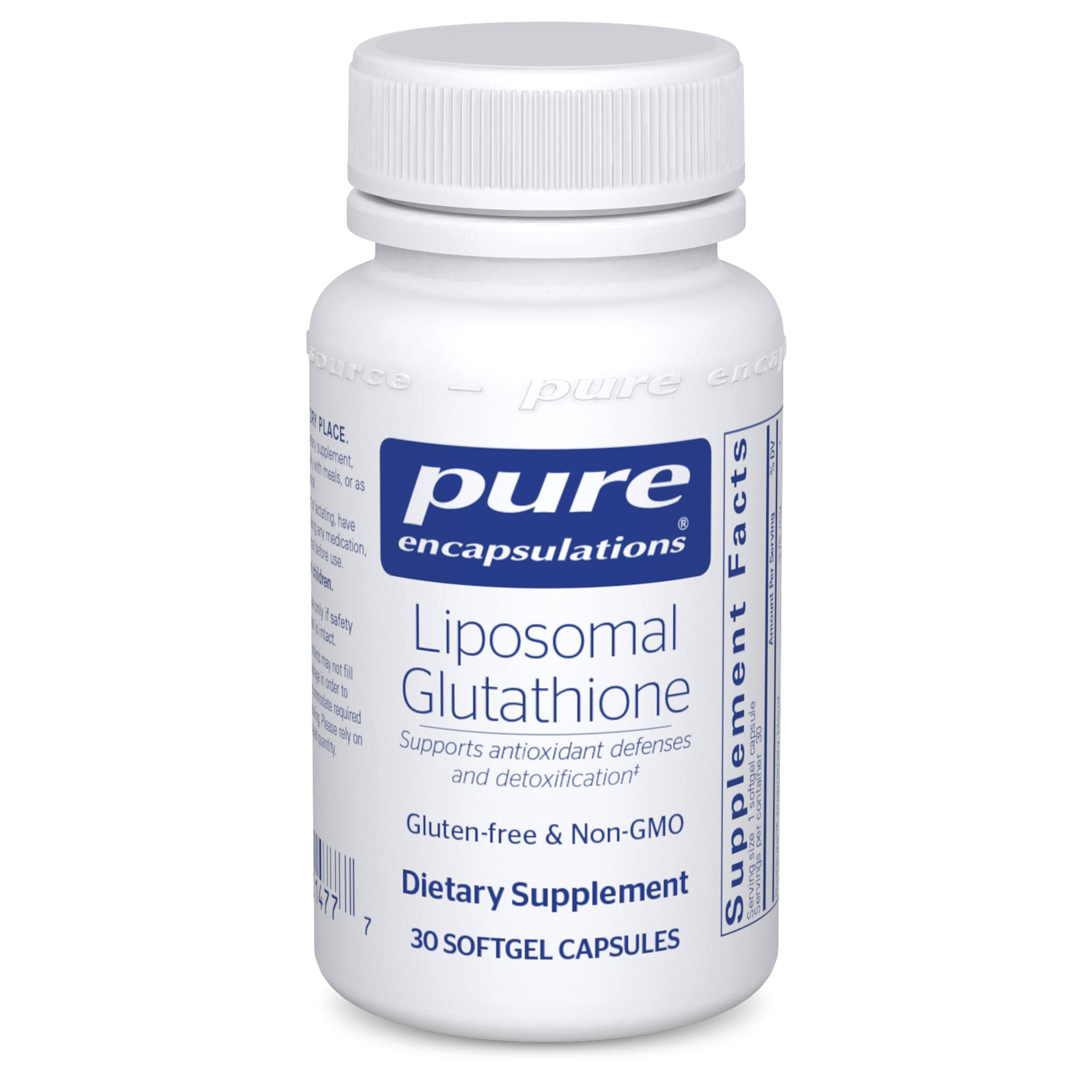 Pure Encapsulations Liposomal Glutathione Supplement - 30 Capsules