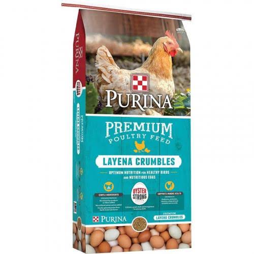 Purina Premium Poultry Feed Layena Crumbles