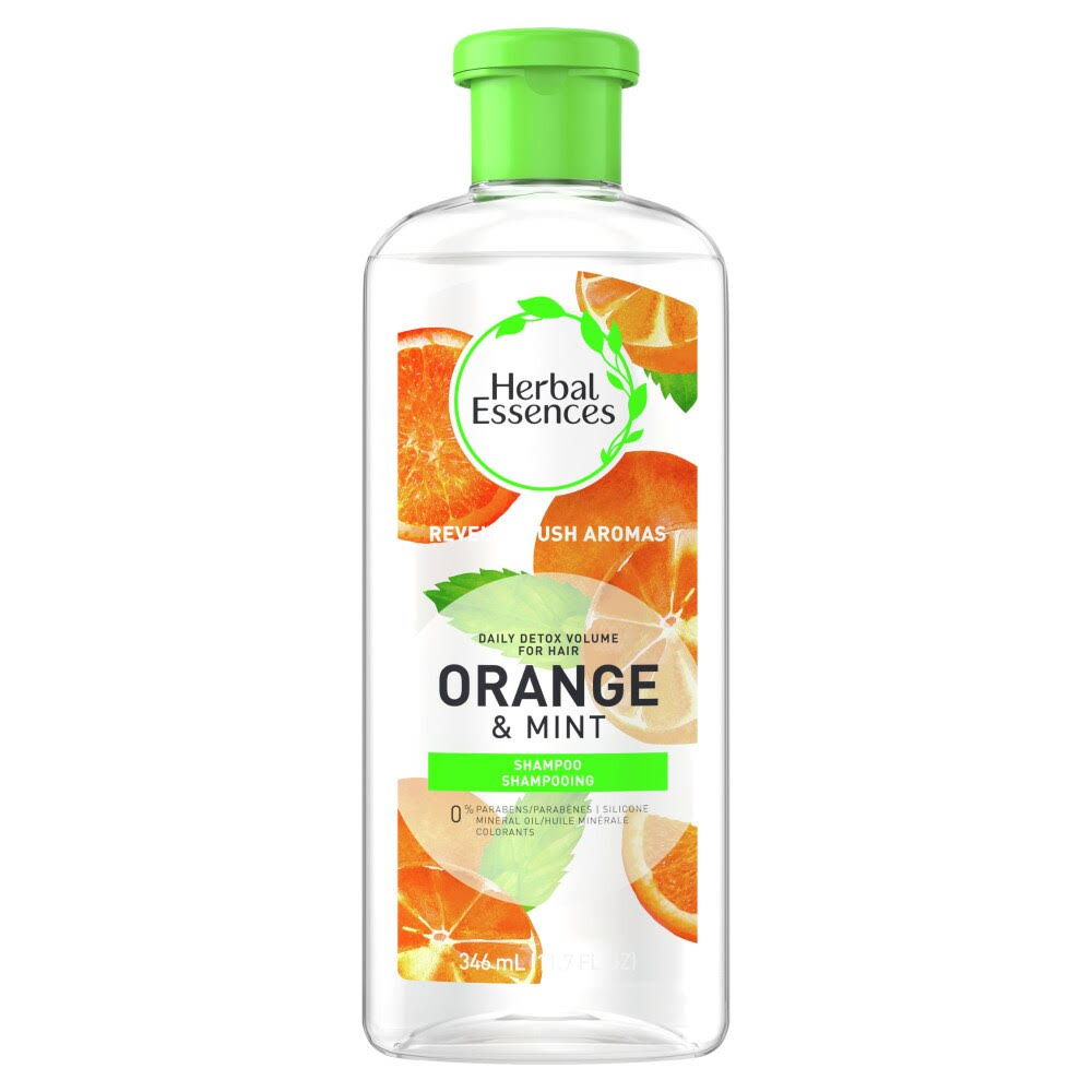 Herbal Essences Hair + Body Wash, Orange & Mint - 346 ml