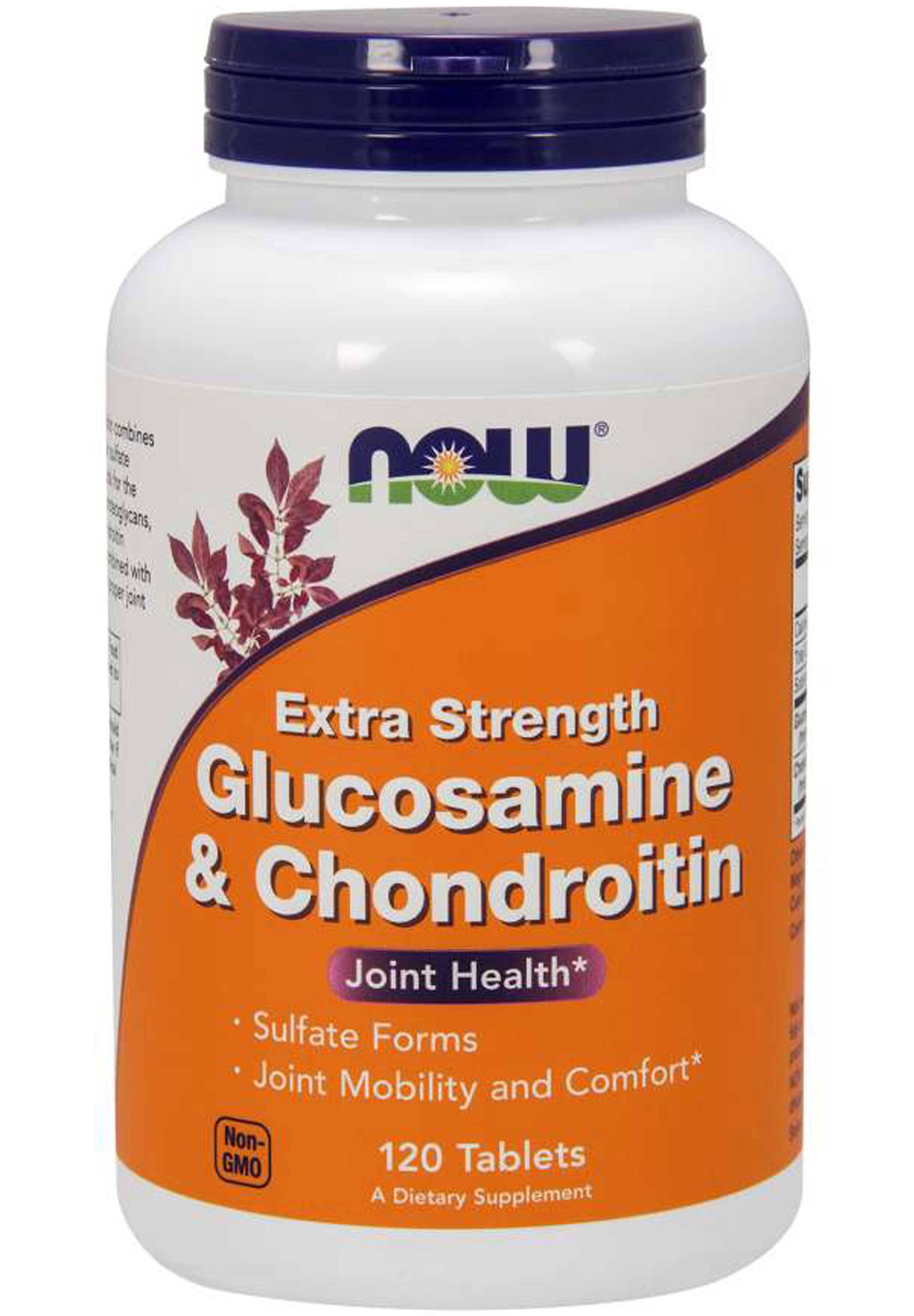 Now Foods Extra Strength Glucosamine & Chondroitin - 120 Tablets