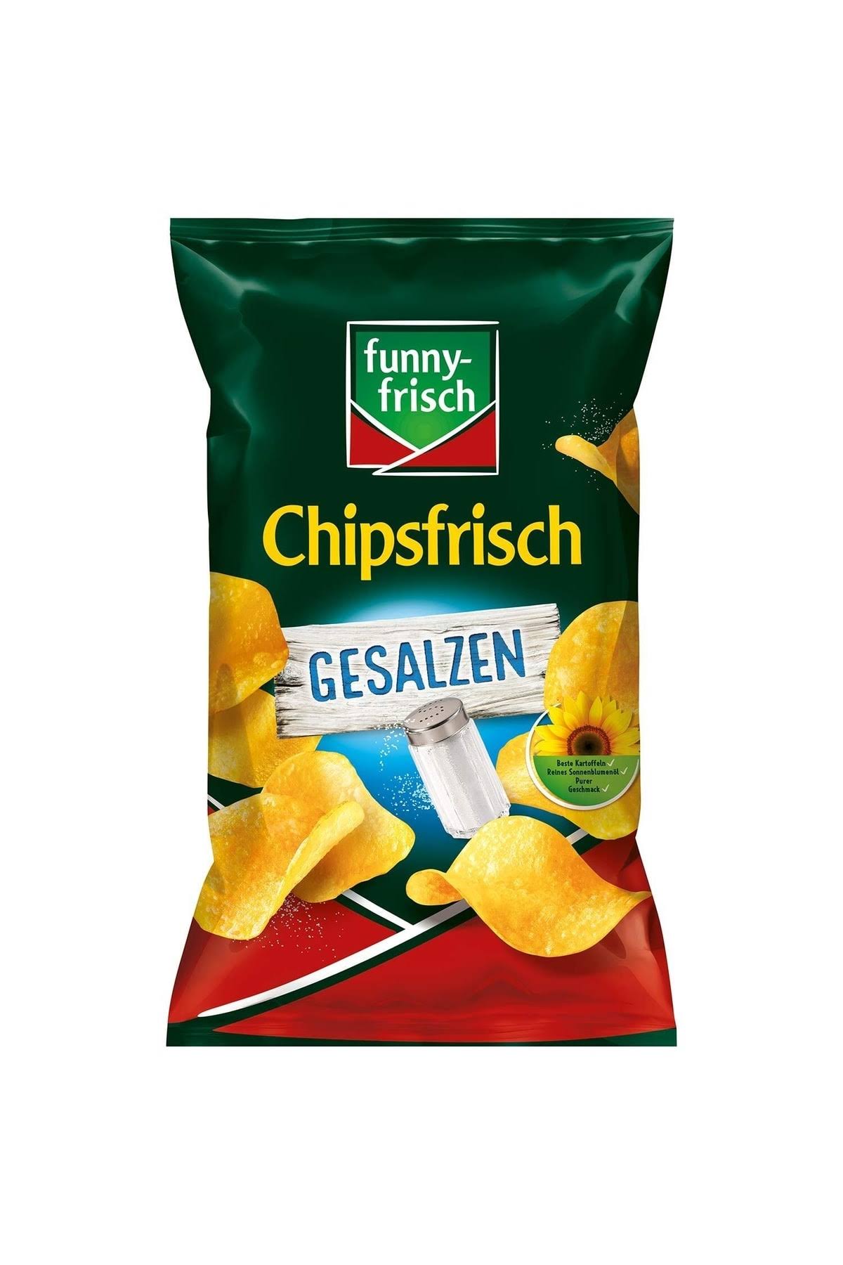 Funny Frisch Chipsfrisch Salted 175g / 6.17 oz - from Germany 4003586000385