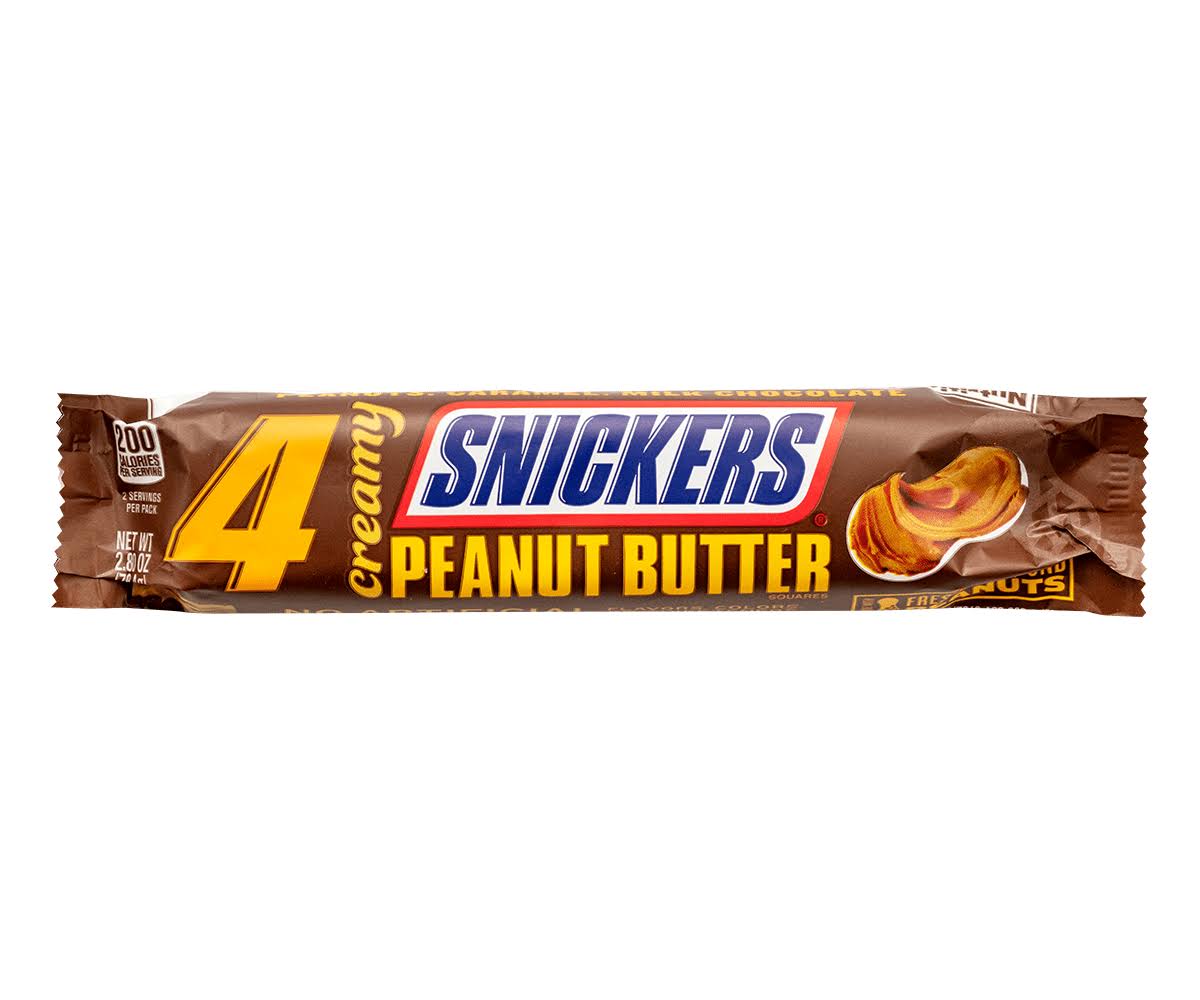 Snickers Creamy Peanut Butter Sqaures | By StockUpMarket