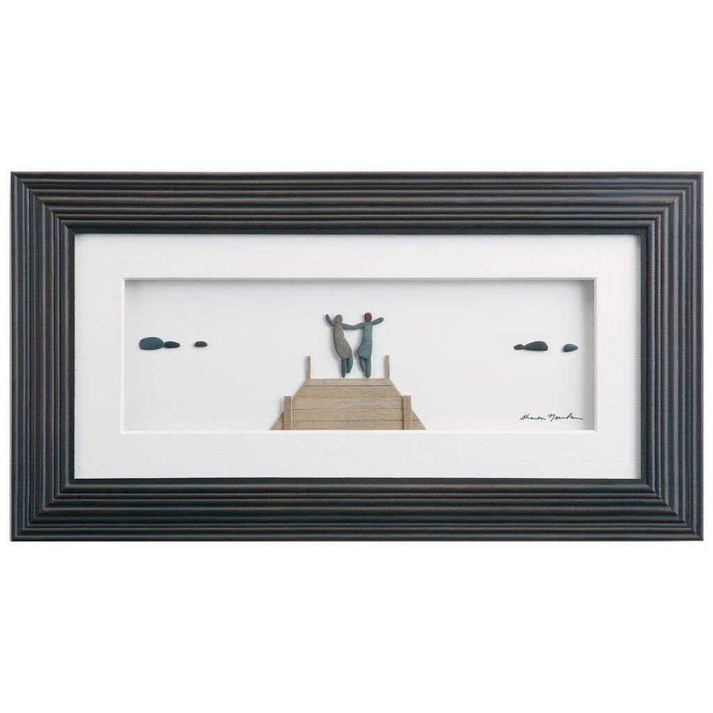 Demdaco Anywhere With You Framed Picture - 20cm x 38cm