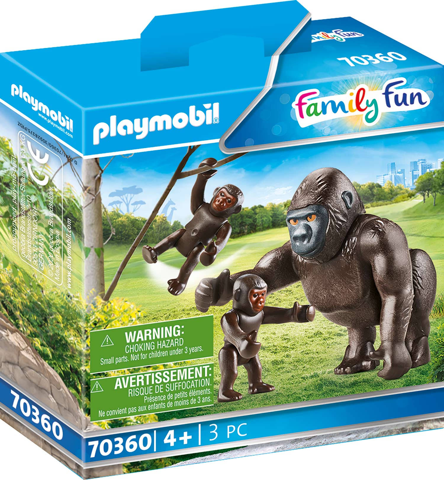 Playmobil 70360 Gorilla with Babies