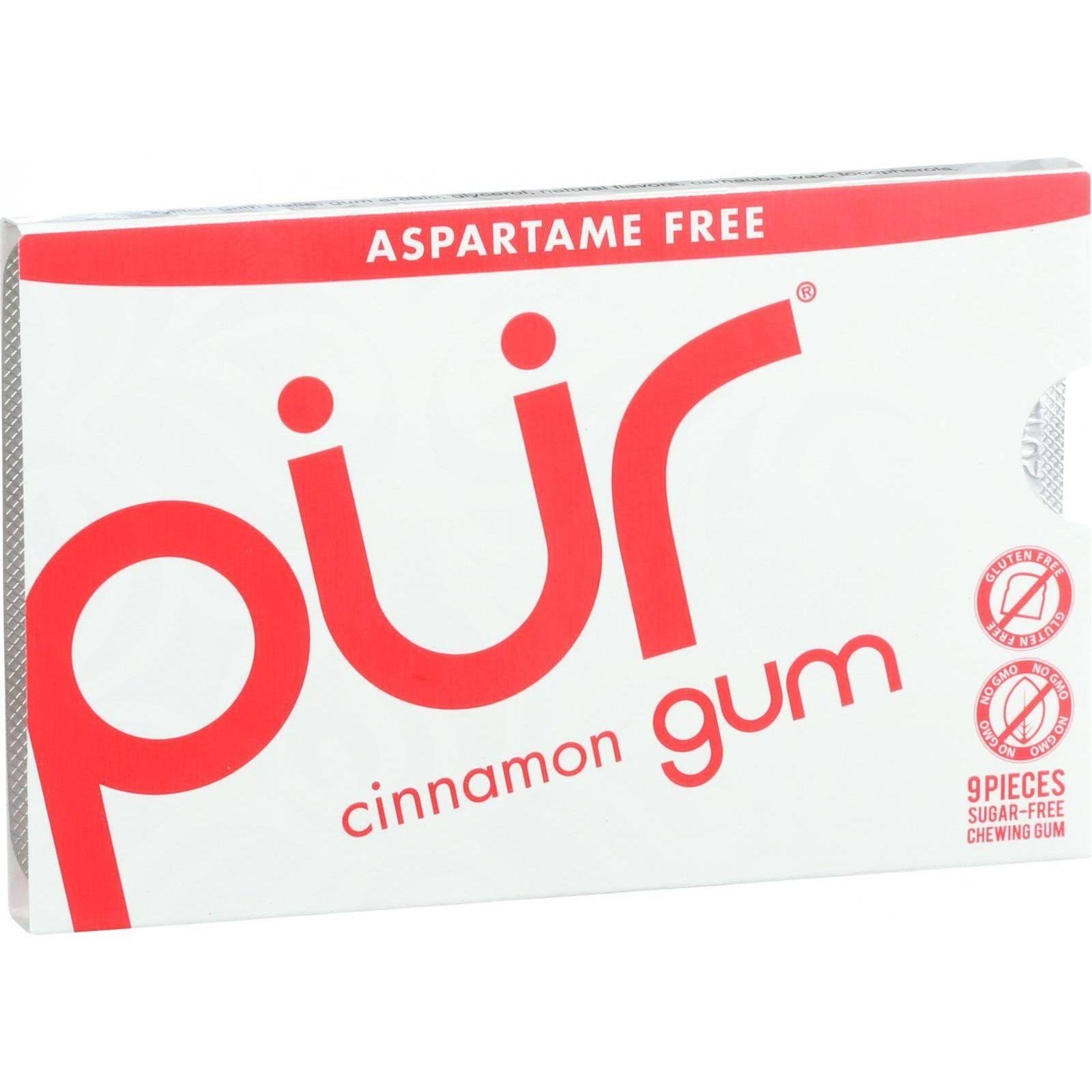 Pur Gum - Cinnamon, Aspartame Free