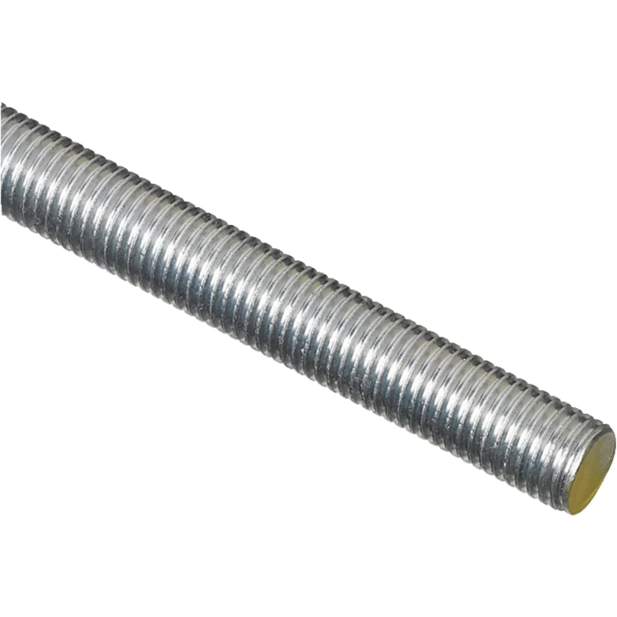 Stanley National Hardware 4000BC 3/4-10" x 24" Zinc Plated Steel Threaded Rod