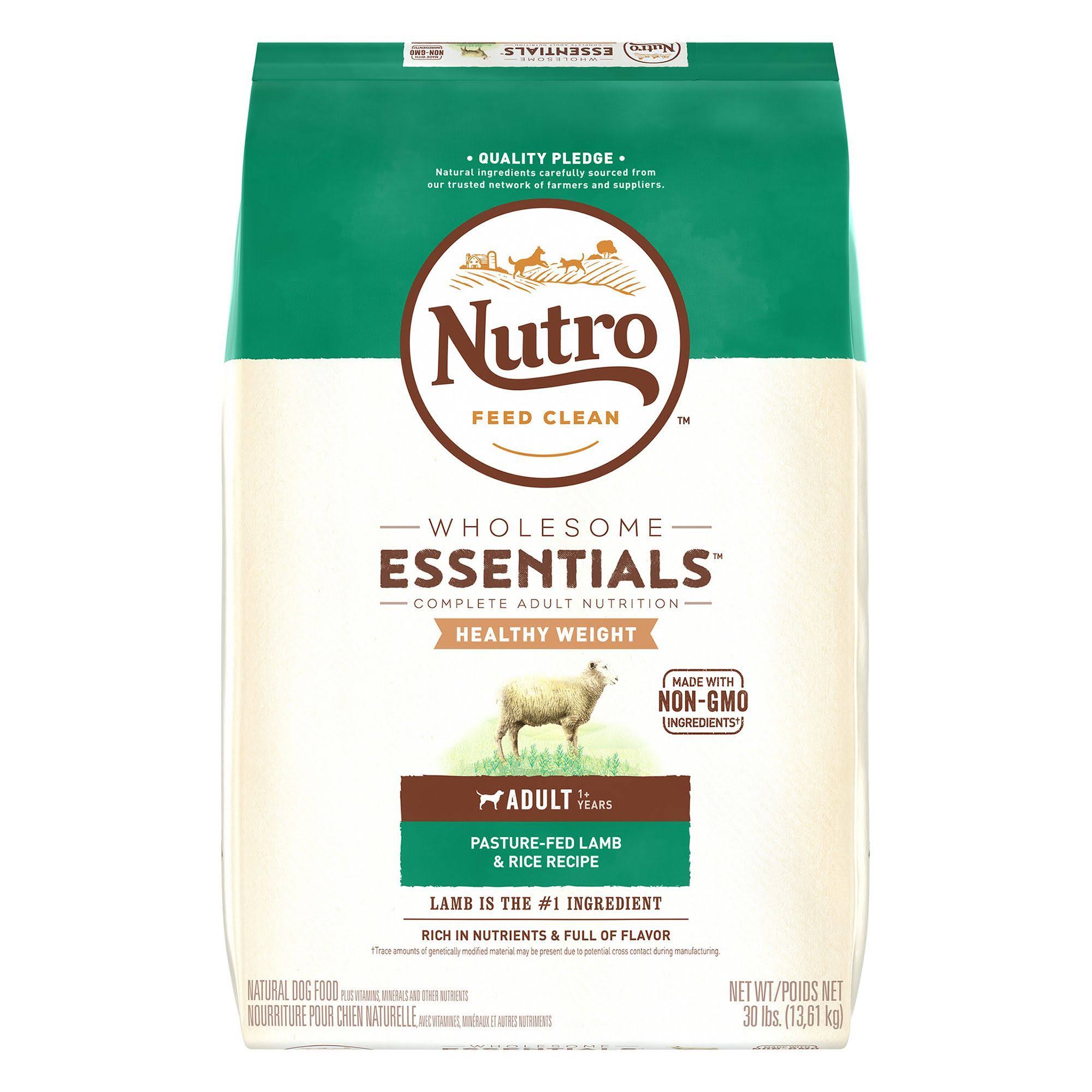 Nutro Whole Essentials Large Breed Adult Dog Food - Lamb And Rice Recipe, 30lbs
