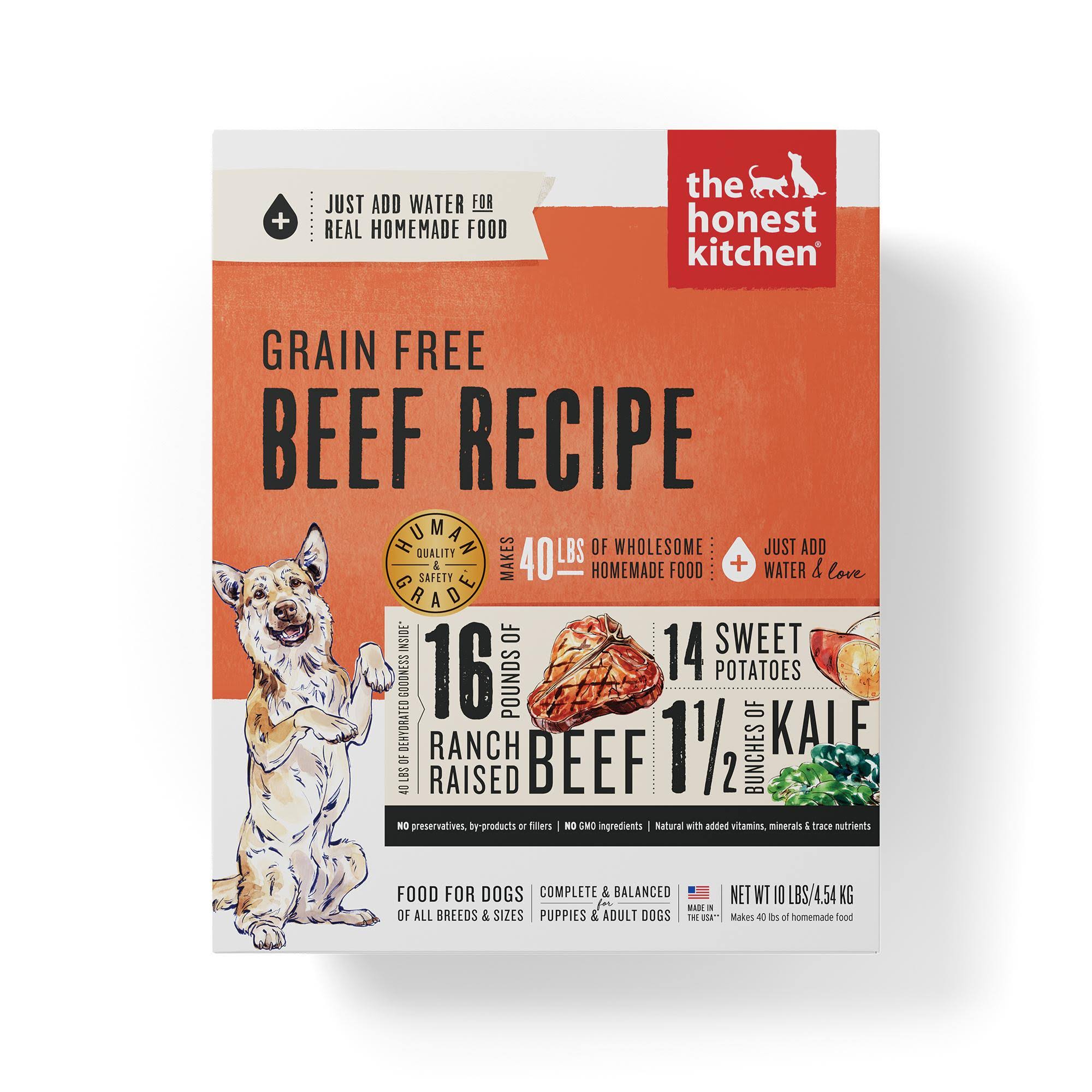 The Honest Kitchen Grain Free Dog Food - Beef