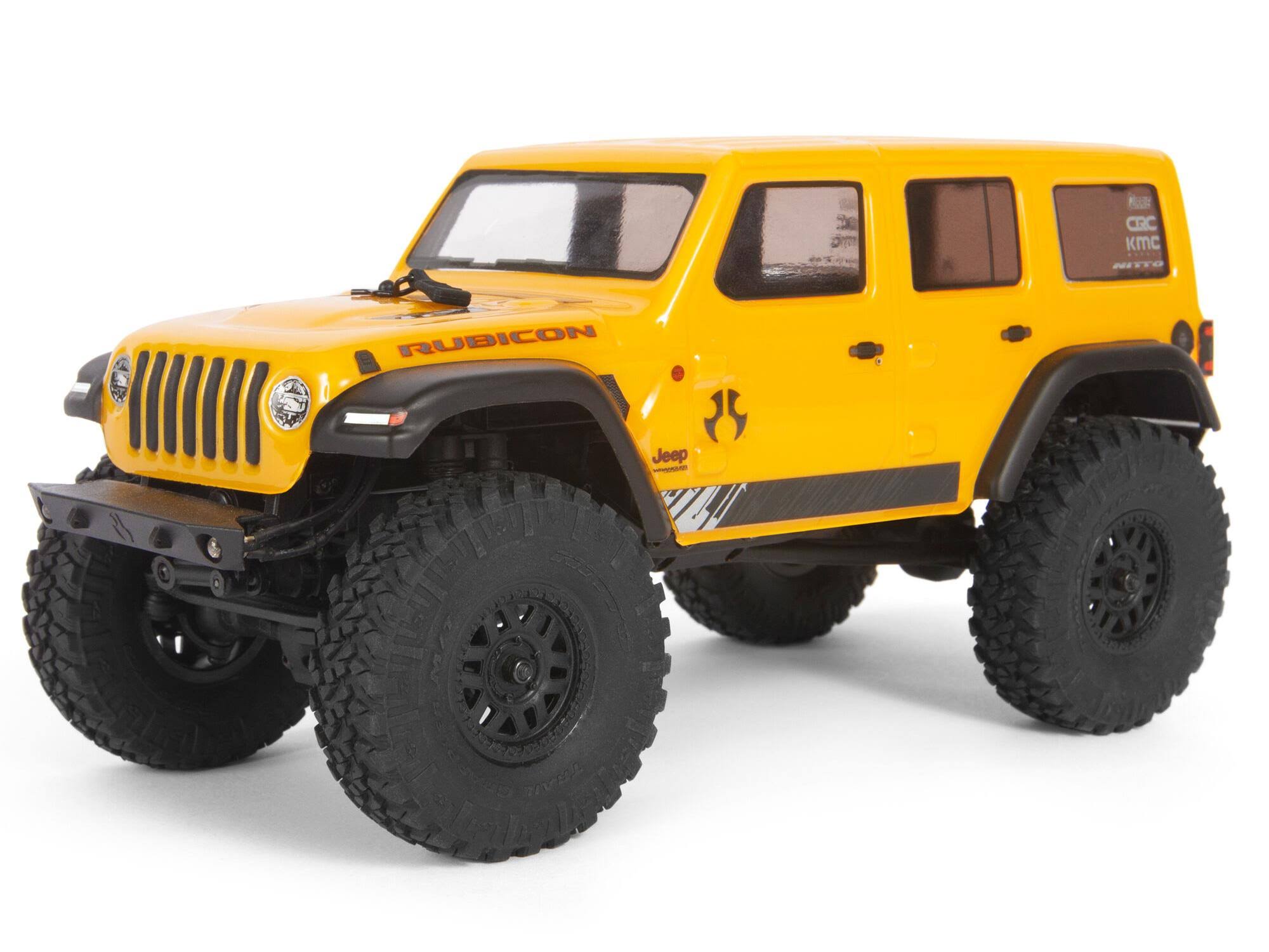Axial AXI00002V2T2 SCX24 2019 Jeep Wrangler JLU CRC 1/24 4WD-RTR Yellow