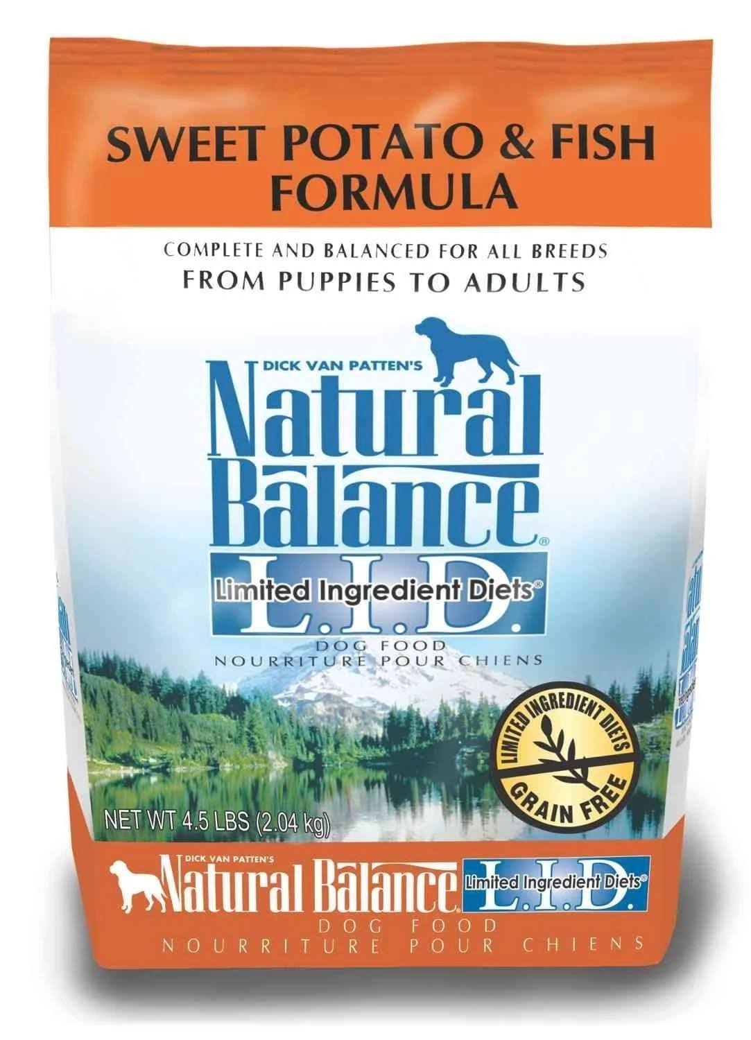 Natural Balance Limited Ingredients Diets Dog food, Grain Free, Salmon & Sweet Potato Formula - 24 lb