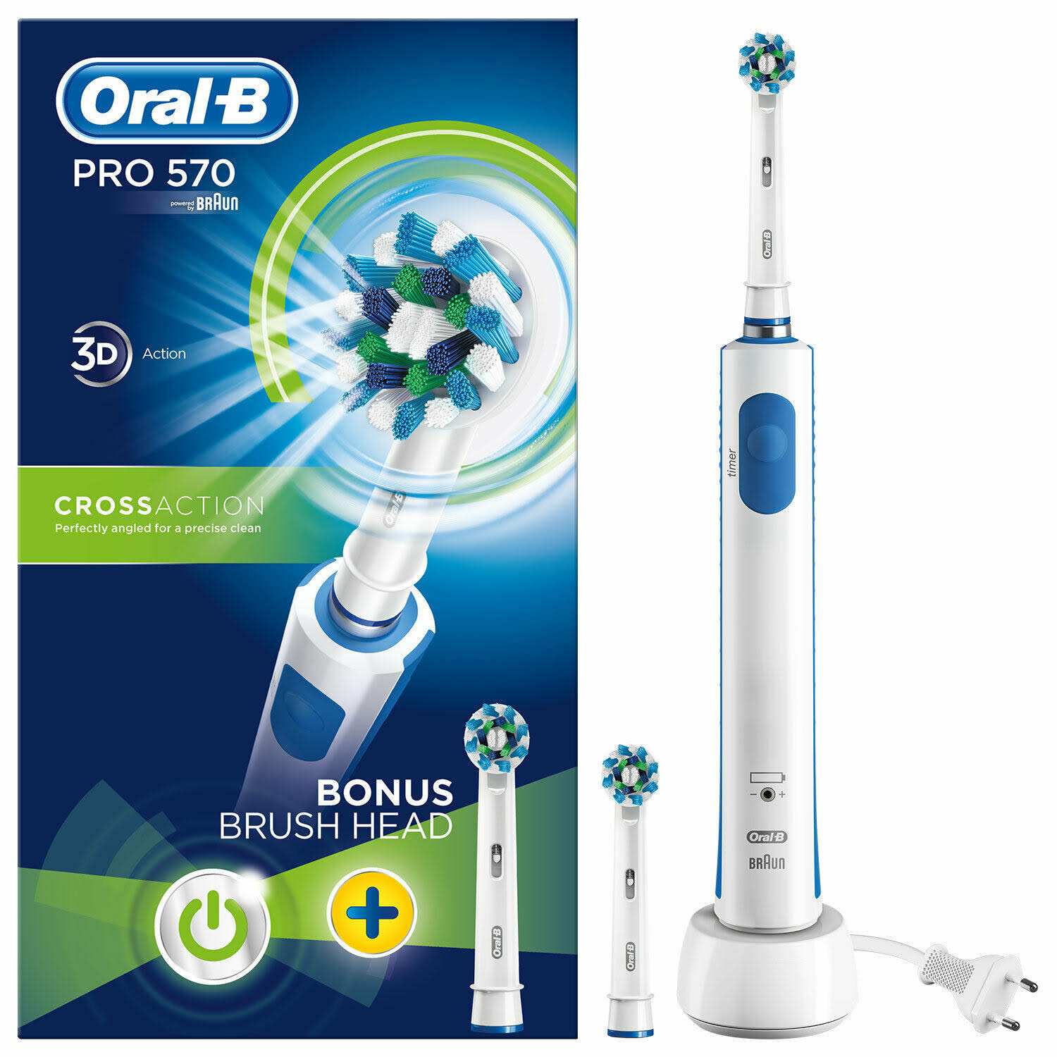 Oral-B Cross Action Pro 570 Electric Toothbrush