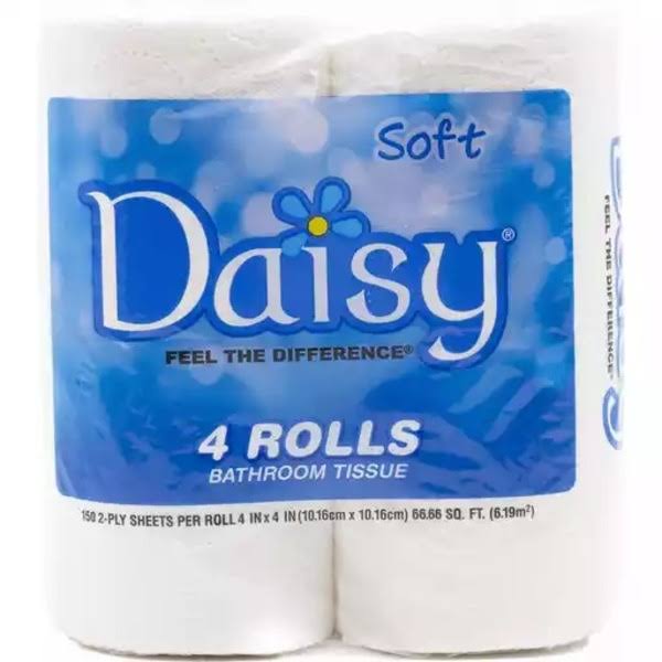 Daisy Bath Tissue - 4 Count - Streets Market - Delivered by Mercato