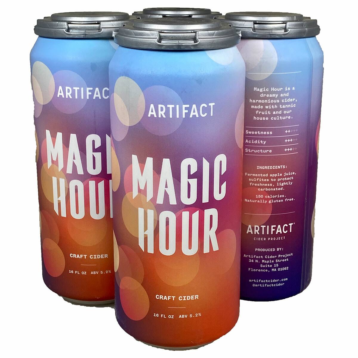 Artifact Cider - Magic Hour Single Can