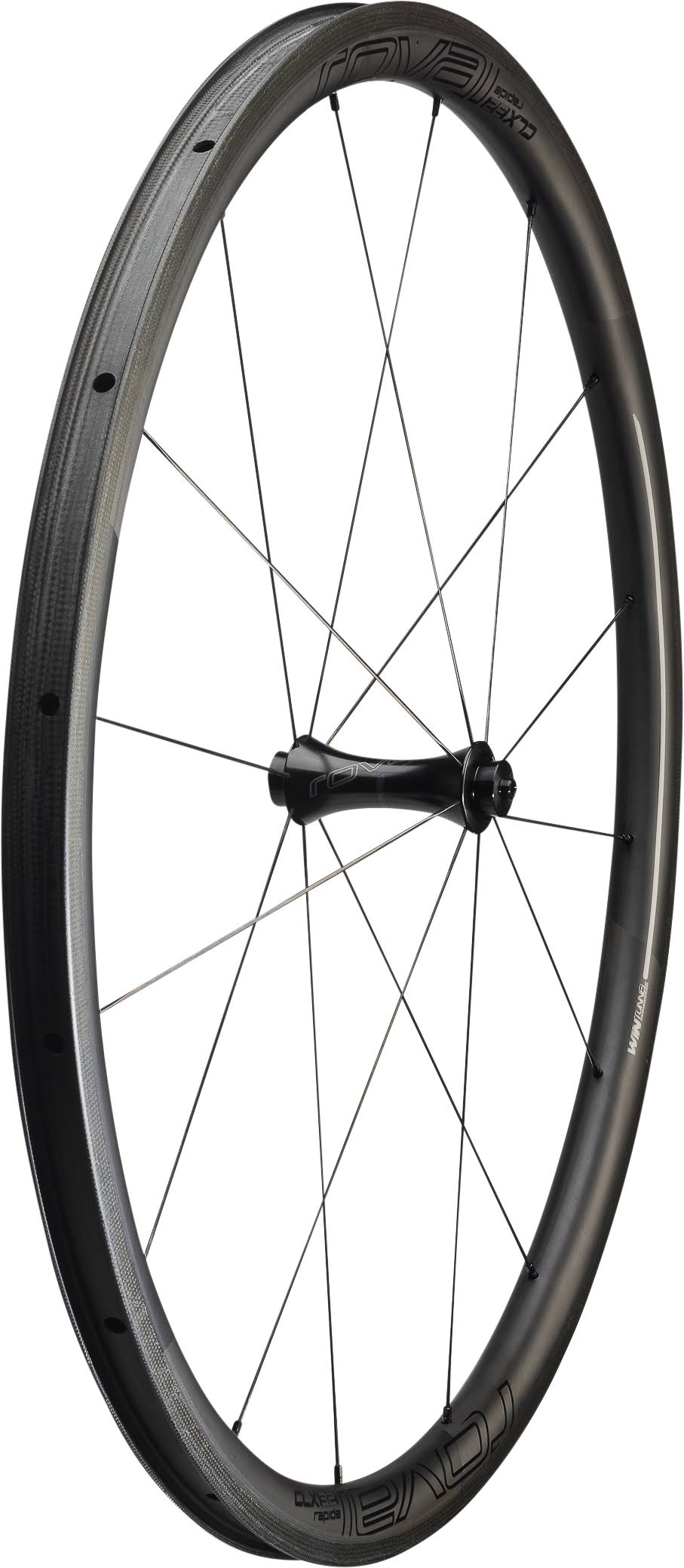 Specialized Roval Front Wheel - Satin Carbon and Gloss black